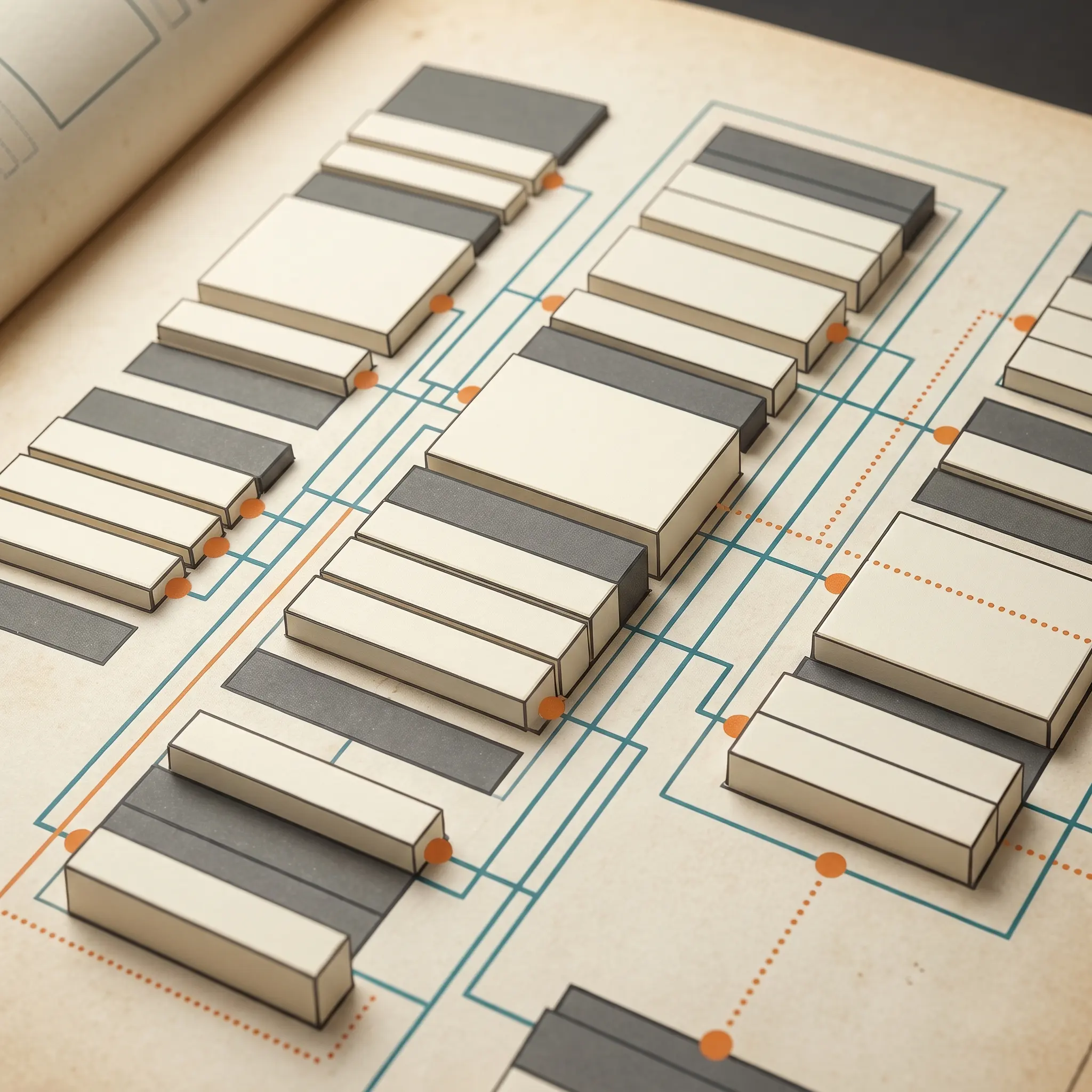 Schema map with layered fields for AI reference records